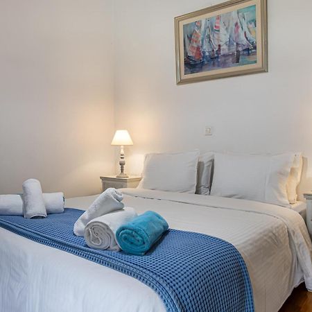Dimitra Apartment With Private Pool And Sea View -The Ground Floor Of A Two Storey Building Daratsos Eksteriør billede