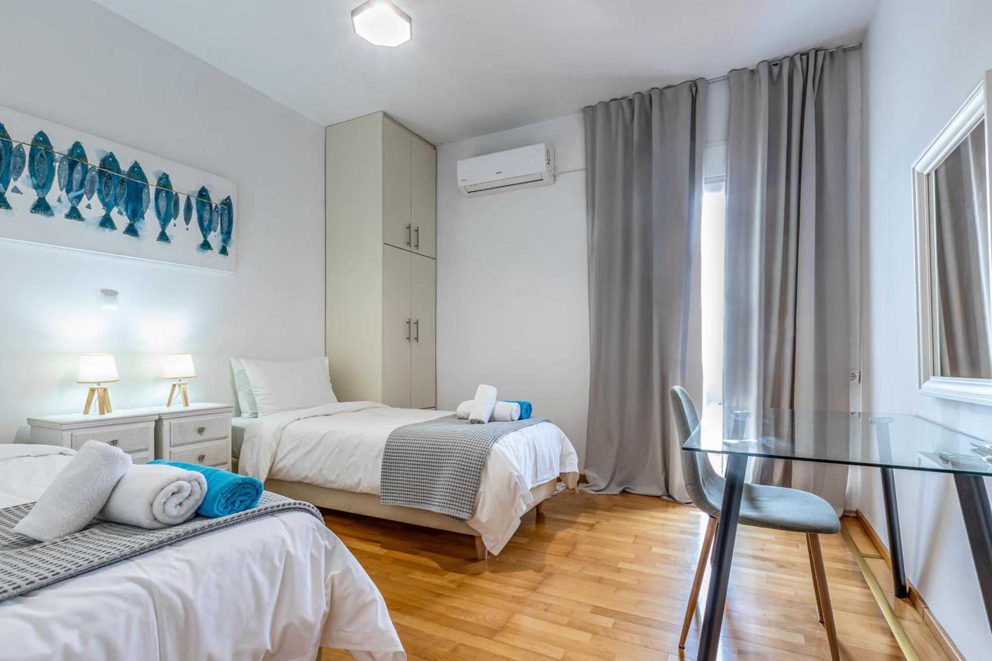 Dimitra Apartment With Private Pool And Sea View -The Ground Floor Of A Two Storey Building Daratsos Eksteriør billede