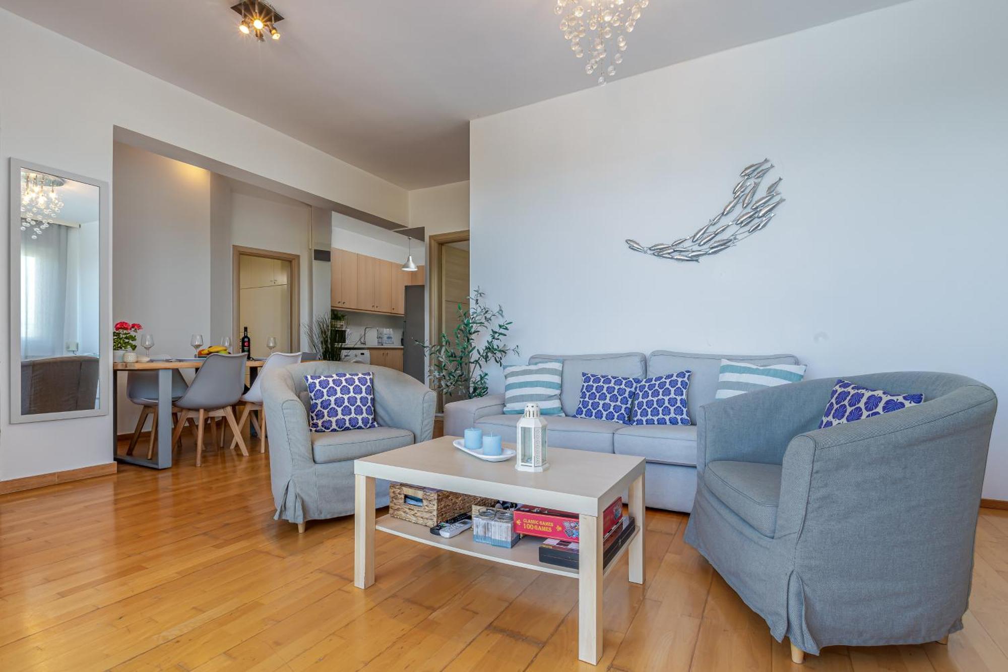 Dimitra Apartment With Private Pool And Sea View -The Ground Floor Of A Two Storey Building Daratsos Eksteriør billede